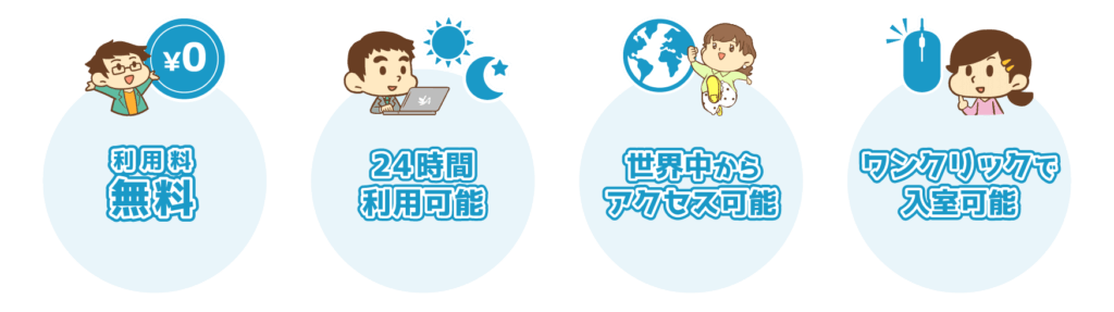【イラスト】バーチャルオフィス メリット