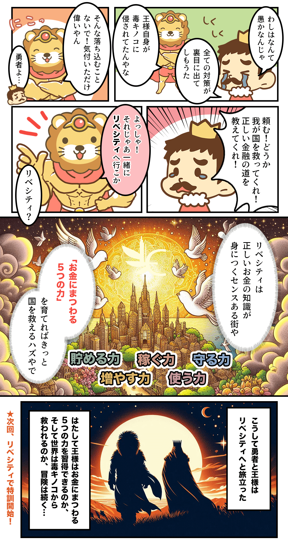 【イラスト】リベシティってどんなところ？4