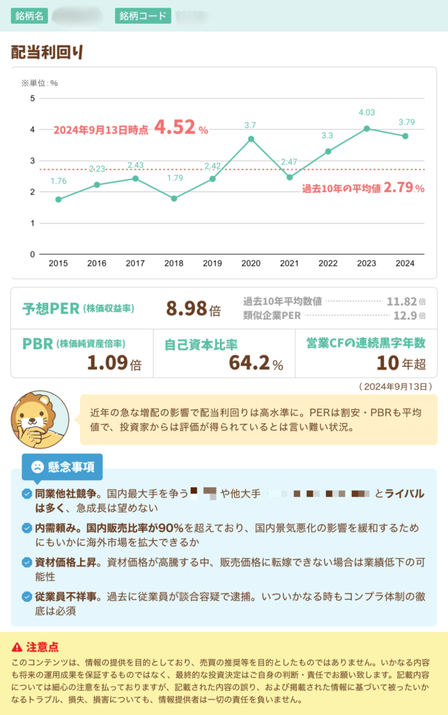 高配当株マガジンサンプル