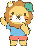 手を振る両学長のイラスト